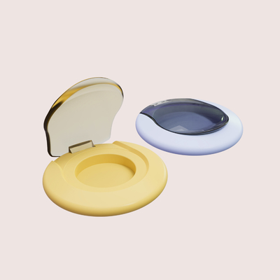 GR801A/B  Compact Solid Powder Case Plastic ABS Base